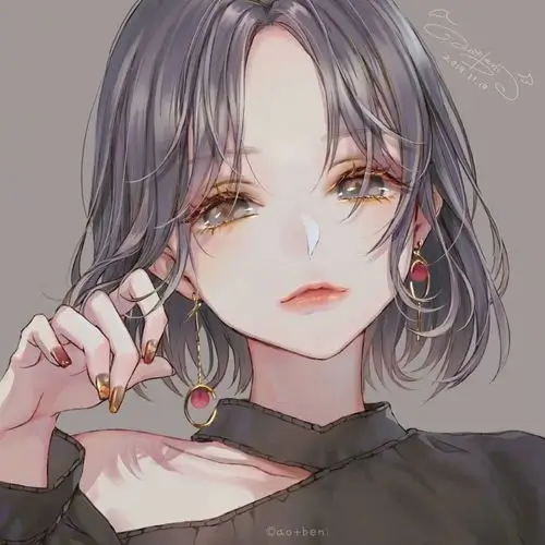 白鸦冷淡风动漫头像
