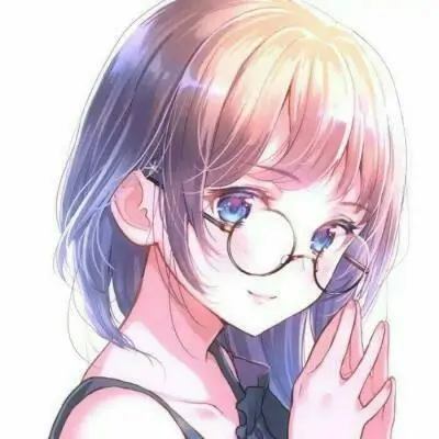 月见凉太银发少年动漫头像